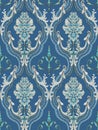 Damascus seamless pattern